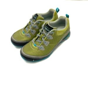 Ahnu Green Hiking Trail Running Shoes Size 6